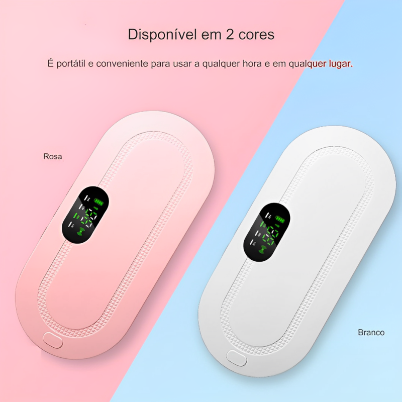 Massageador Térmico Para Alívio da Cólica Menstrual - Alivium™