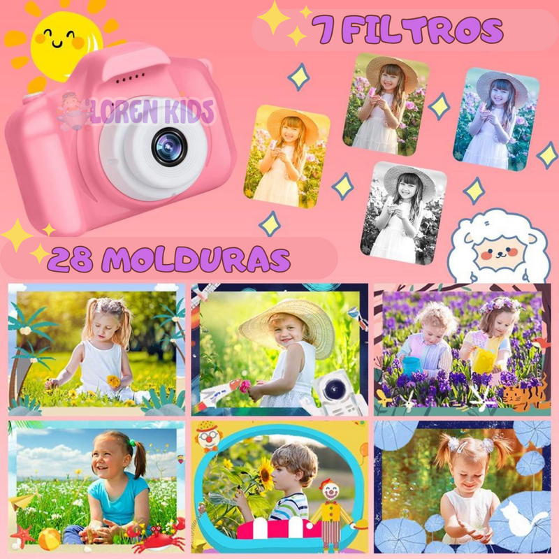 Câmera Infantil - Loren Kids