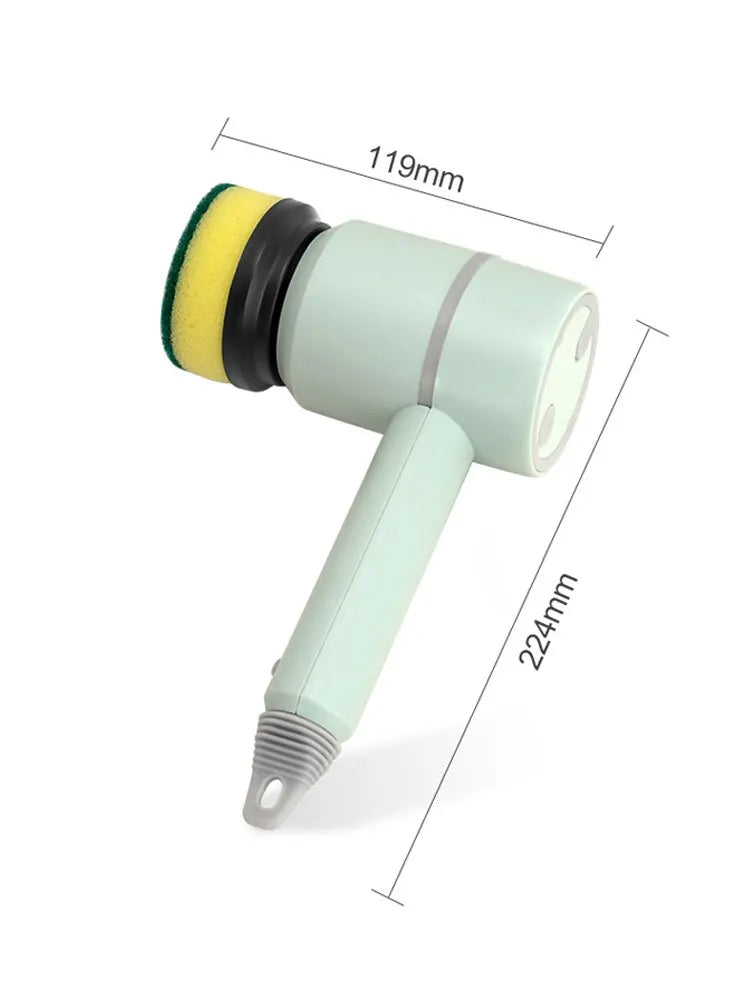 Escova de limpeza elétrica multifuncional sem fio