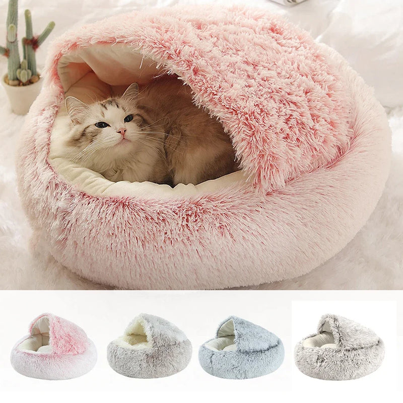 Cama de Pelúcia para Gatos