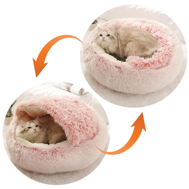 Cama de Pelúcia para Gatos